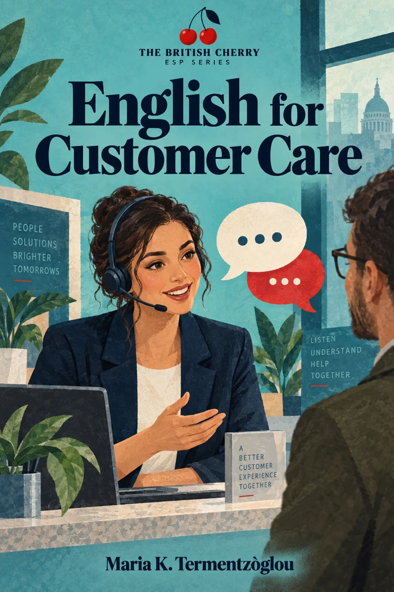English for Customer Care — The British Cherry ESP Series cover