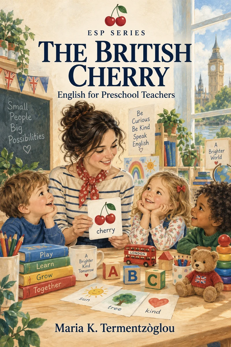 English for Preschool Teachers — The British Cherry ESP Series cover