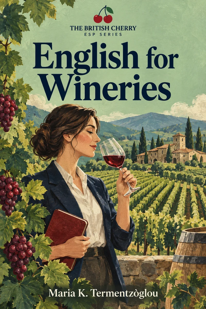 English for Wineries — The British Cherry ESP Series cover